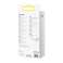 Cavo serie dinamica da USB-C a Lightning Baseus, 20 W, 2 m (bianco) foto 6