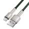 Kabel USB do Lightning Baseus Cafule  2.4A  1m  zielony zdjęcie 1