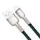 Kabel USB do Lightning Baseus Cafule  2.4A  1m  zielony zdjęcie 2