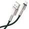 Kabel USB do Lightning Baseus Cafule  2.4A  1m  zielony zdjęcie 3