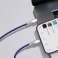 Cabo USB-C para Lightning Baseus Cafule, 20W, 2m (roxo) foto 2