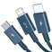 Baseus Superior Series 3in1 Cable USB, USB a Micro USB / USB-C / Luz fotografía 5