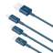 Baseus Superior Series 3in1 Cable USB, USB a Micro USB / USB-C / Luz fotografía 6