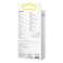 Baseus Flash II USB 3in1, USB-C + micro USB + Lightning-kabel, 66W, 1.2 billede 3