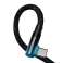 USB to USB-C cable Baseus Elbow angled 2m 100W (black-blue) image 2