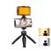 Puluz Live Recording Kit Штатив + Светодиодная лампа + Пряжка телефона изображение 1