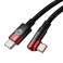 Câble USB-C vers USB-C Baseus MVP2, 100W, 2m (B/Red) photo 3