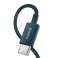 Cable USB-C para Lightning Baseus Superior Series, 20W, PD, 1m (azul fotografía 3