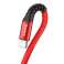Molla Lightning Baseus 1m 2A (rosso) foto 1