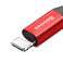 Molla Lightning Baseus 1m 2A (rosso) foto 3