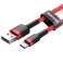 Kabel USB do USB C Baseus Cafule 3A 0.5m  czerwony zdjęcie 1
