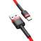 Kabel USB do USB C Baseus Cafule 3A 0.5m  czerwony zdjęcie 3