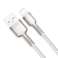 USB кабел за Lightning Baseus Cafule, 2.4A, 1m (бял) картина 1