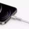 USB кабел за Lightning Baseus Cafule, 2.4A, 1m (бял) картина 5