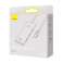 Baseus Lite Series 4en1 USB Hub vers 4x USB 3.0 1m (blanc) photo 3