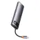 Baseus Metal Gleam Series 8-i-1-hub, USB-C til 3x USB 3.0 + 2x HDMI + USB bilde 4