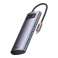 Concentrador Baseus Metal Gleam Series 4in1, USB-C a 4x USB 3.0 fotografía 1