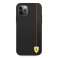 Ferrari iPhone 12/12 Pro 6,1" juodas / juodas kietas dėklas įjungtas nuotrauka 2
