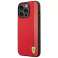 Ferrari iPhone 14 Pro 6,1 » étui rigide rouge/rouge Carbo photo 1