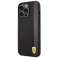 Hülle für Ferrari iPhone 14 Pro 6,1" schwarz/schwarz Hardcase Carbo Bild 1