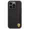 Hülle für Ferrari iPhone 14 Pro 6,1" schwarz/schwarz Hardcase Carbo Bild 2
