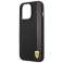 Hülle für Ferrari iPhone 14 Pro 6,1" schwarz/schwarz Hardcase Carbo Bild 5