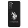 Pouzdro na telefon US Polo silikonové logo pro Samsung Galaxy S21 černá / bla fotka 2