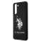 US Polo silikonové pouzdro na telefon pro Samsung Galaxy S21 Plus černé fotka 5