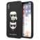 Karl Lagerfeldi ümbris KLHCI65SAKICKCBK iPhone XS Max hardcase Saffiani jaoks foto 6