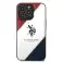 US Polo Tricolor Embusted Phone Case iPhone 14 Pro 6,1 « blanc / wh photo 2