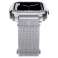 Spigen Metal Fit "Pro" Correia para Apple Watch 4/5/6/7/8/SE (44/45mm) Sil foto 4