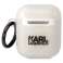 Karl Lagerfeld beschermende hoofdtelefoon case voor Airpods 1/2 transpa cover foto 1