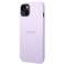 Pouzdro na telefon Guess pro iPhone 14 6,1" fialová/fialová Saffiano Stra fotka 1
