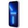 Pouzdro na telefon Guess pro iPhone 14 6,1" fialová/fialová Saffiano Stra fotka 4