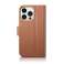Étui portefeuille iCarer 2en1 pour iPhone 14 Pro Max Cuir photo 1