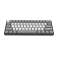 Clavier mécanique sans fil Delux KM33 BT RGB (gris-blanc) photo 3