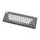 Clavier mécanique sans fil Delux KM33 BT RGB (gris-blanc) photo 4