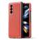 Dux Ducis Venēcijas futrālis Samsung Galaxy Z Fold 4 ādas vāciņš sarkans attēls 1