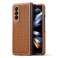 Dux Ducis Venedig etui Samsung Galaxy Z Fold 4 læderbetræk brun billede 6