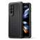 Dux Ducis Venice Hülle Samsung Galaxy Z Fold 4 Schale aus Leder schwarz Bild 1