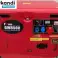 Generatore diesel - DW 8500w - Avviamento elettrico - Molto silenzioso ed economico - Carico massimo 6500w - Controller AVR - Tensione massima di uscita 6.5kw / 220v / 380v - 2x 220v. 3250w foto 2