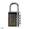 Case Latch Combination Padlock with 4-Digit Code and Durable Aluminum Body image 1