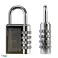 Cadenas à combinaison Case Latch avec code à 4 chiffres et corps en aluminium durable photo 2