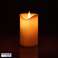 Led stearinlys bevegelig flamme evig lys lysestake bilde 3