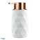 Élégant distributeur de savon de 220 ml en or et noir - Design en relief avec trois choix de couleurs photo 2