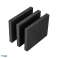 Blocs de polissage P100 double face de 12 mm pour le bois, le métal et les plastiques - Paquet de 3 photo 1