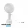 MINI ALPINA HANDHELD FAN CÂBLE USB BLANC INCLUS 1200mAh NOUVEAU photo 2