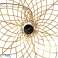 PTMD fer laiton suspensions 32cm hauteur - Convient pour le plafond suspendu - Grand design photo 1