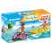 Playmobil Family Fun   Starter Pack Wasserscooter mit Bananenboot  70906 Bild 2