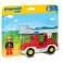 Playmobil 1.2.3 - Tűzoltólétra jármű (6967) kép 2
